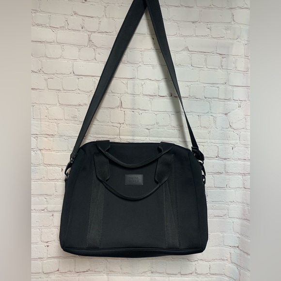 Dagne Dover Handbags - Dagne Dover Weston Black Neoprene Bag